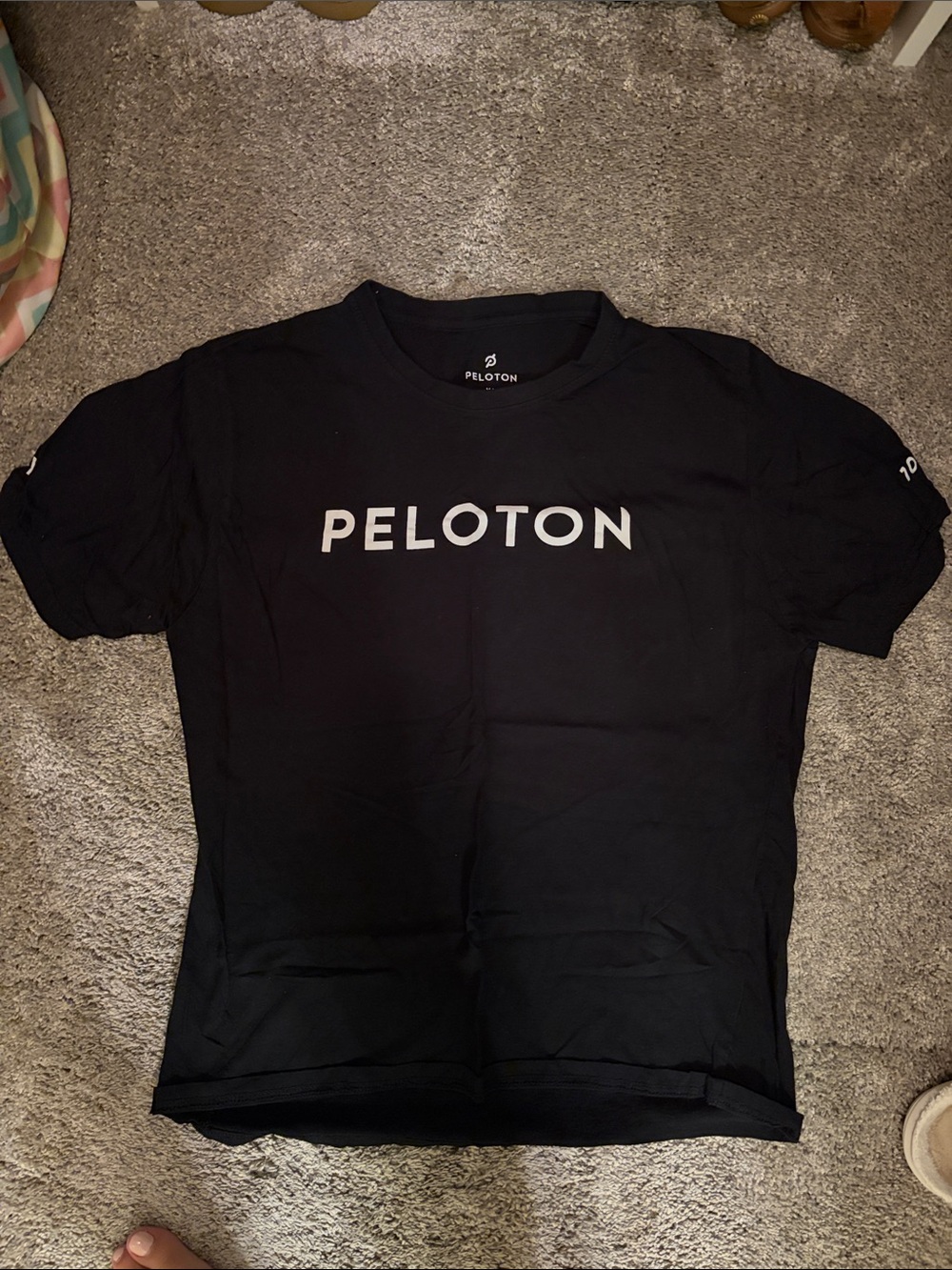 Peloton 100 ride t shirt!!